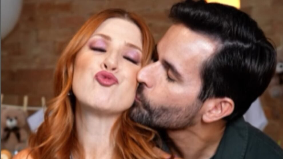 Dani Calabresa e o marido