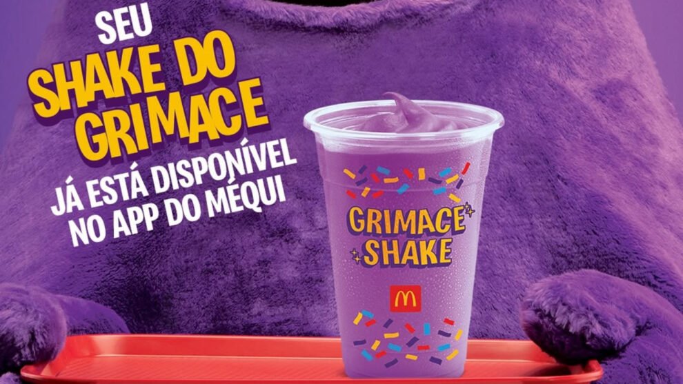 Shake do Grimace MsDonald's