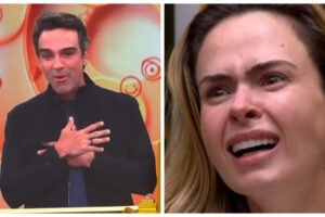 Tadeu quebra protocolo ao vivo