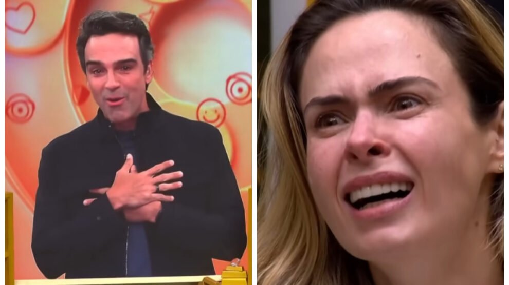 Tadeu quebra protocolo ao vivo