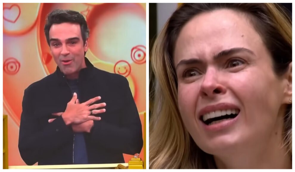 Tadeu quebra protocolo ao vivo