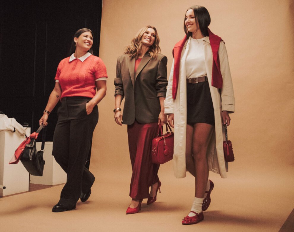 Pela primeira vez, Flávia Alessandra estrela uma campanha ao lado das filhas, Giulia Costa e Olívia Costa, em um momento inédito e cheio de significado