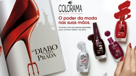 Nova coleção da Colorama "O Diabo Veste Prada"