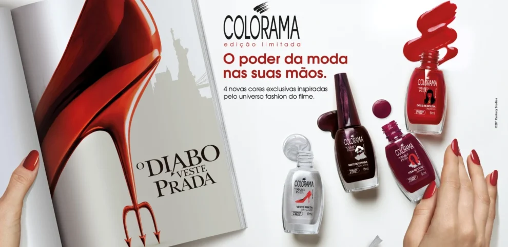 Nova coleção da Colorama "O Diabo Veste Prada"
