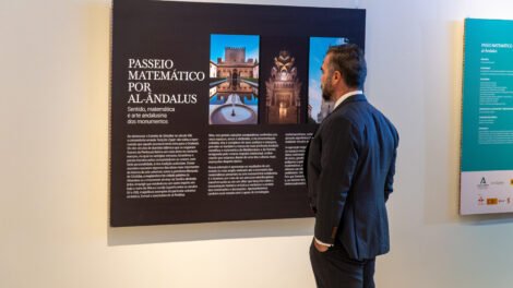 A exposição Passeio Matemático segue em cartaz no até o dia 31 de maio - Foto: Renato Fontes