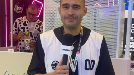 Lohran Soares, fundador e CEO da Milky Moo, apresentou as novidades da parceria com a Piracanjuba e os lançamentos da linha proteica Maromba durante a APAS Show 2026 - Foto: Outrossim