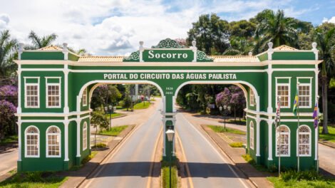 Socorro (SP), uma das cidades mais bonitas do Brasil.