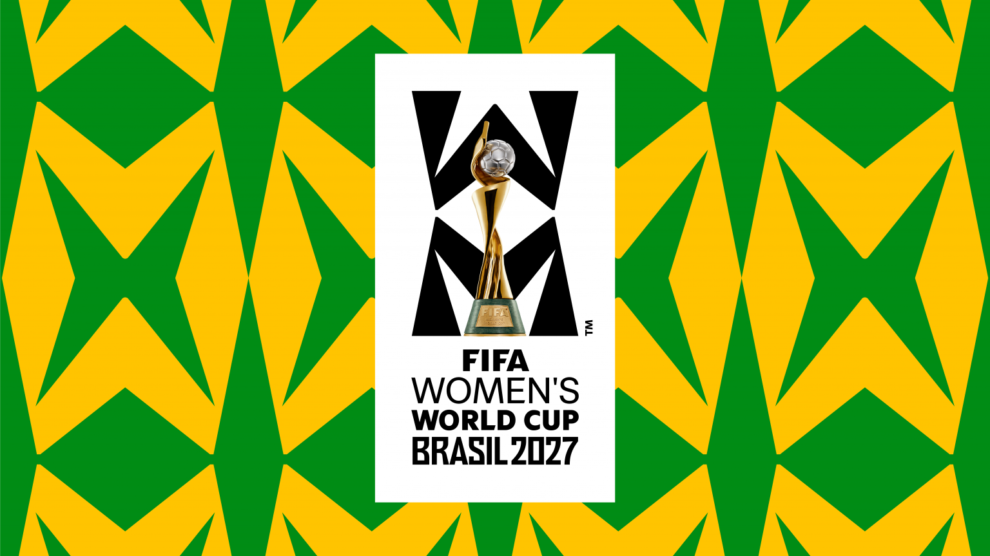 Logo oficial da Copa Feminina 2027 que será sediada no Brasil