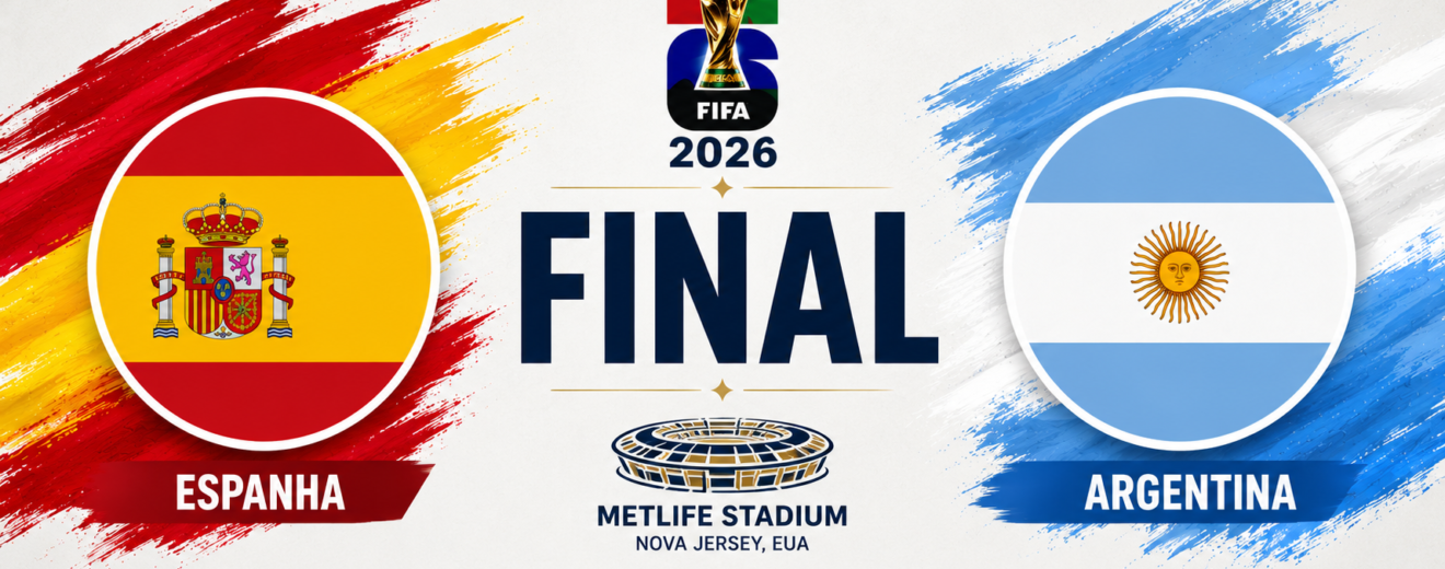 Espanha e Argentina disputam a final da Copa do Mundo 2026 neste domingo