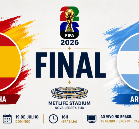 Espanha e Argentina disputam a final da Copa do Mundo 2026 neste domingo